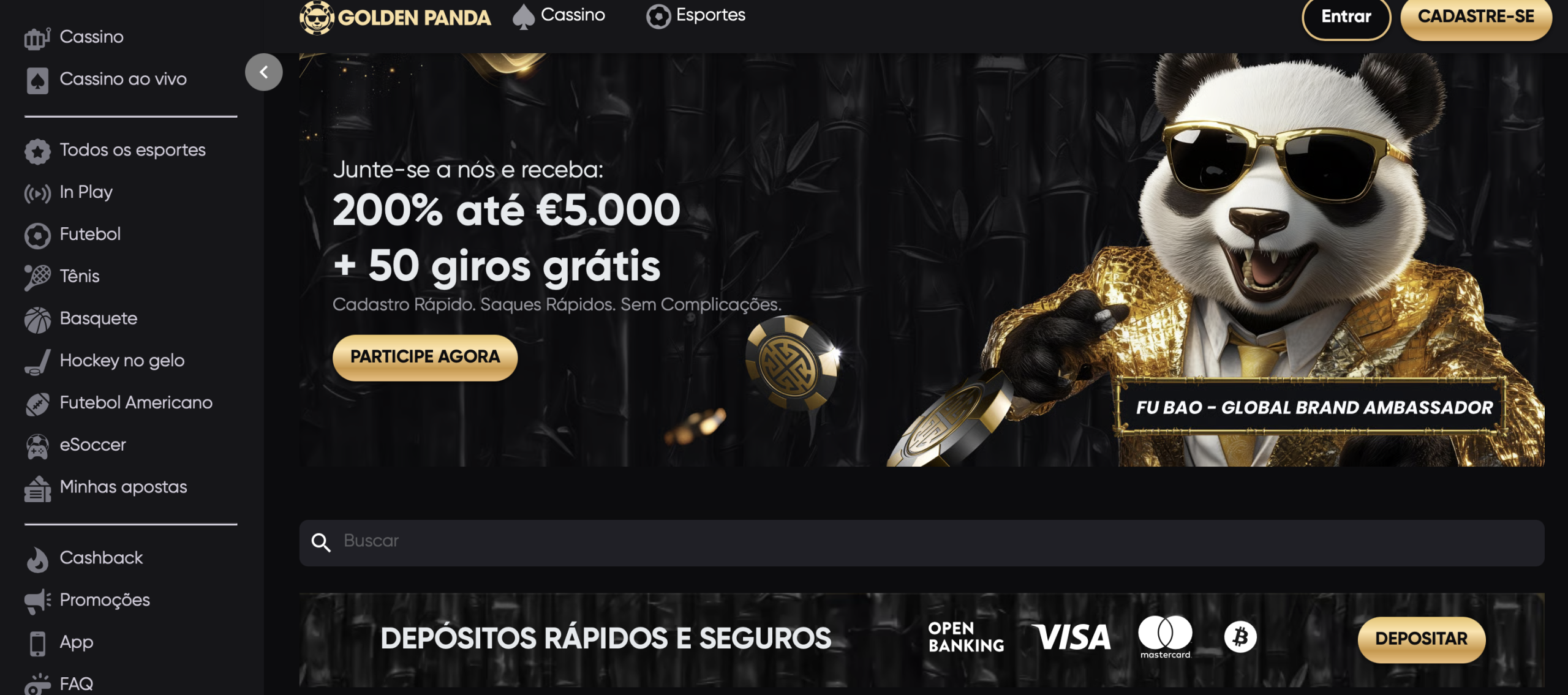 casino online golden Panda 